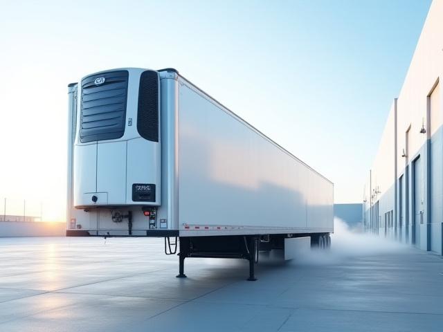 Refrigerated truck for food transportation